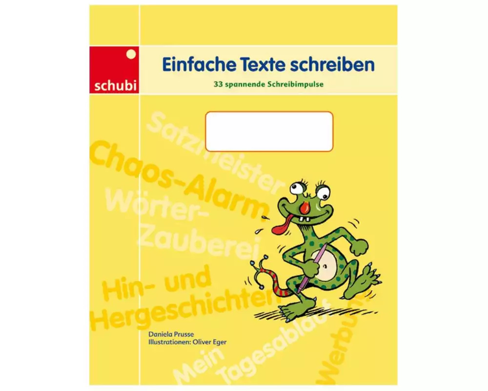 Einfache Texte schreiben. Arbeitsheft