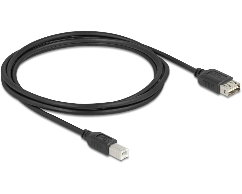 Delock USB 2.0-Kabel USB-A - USB-B 2 m