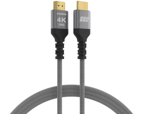 1M HDMI CABLE 4K60HZ GRAY