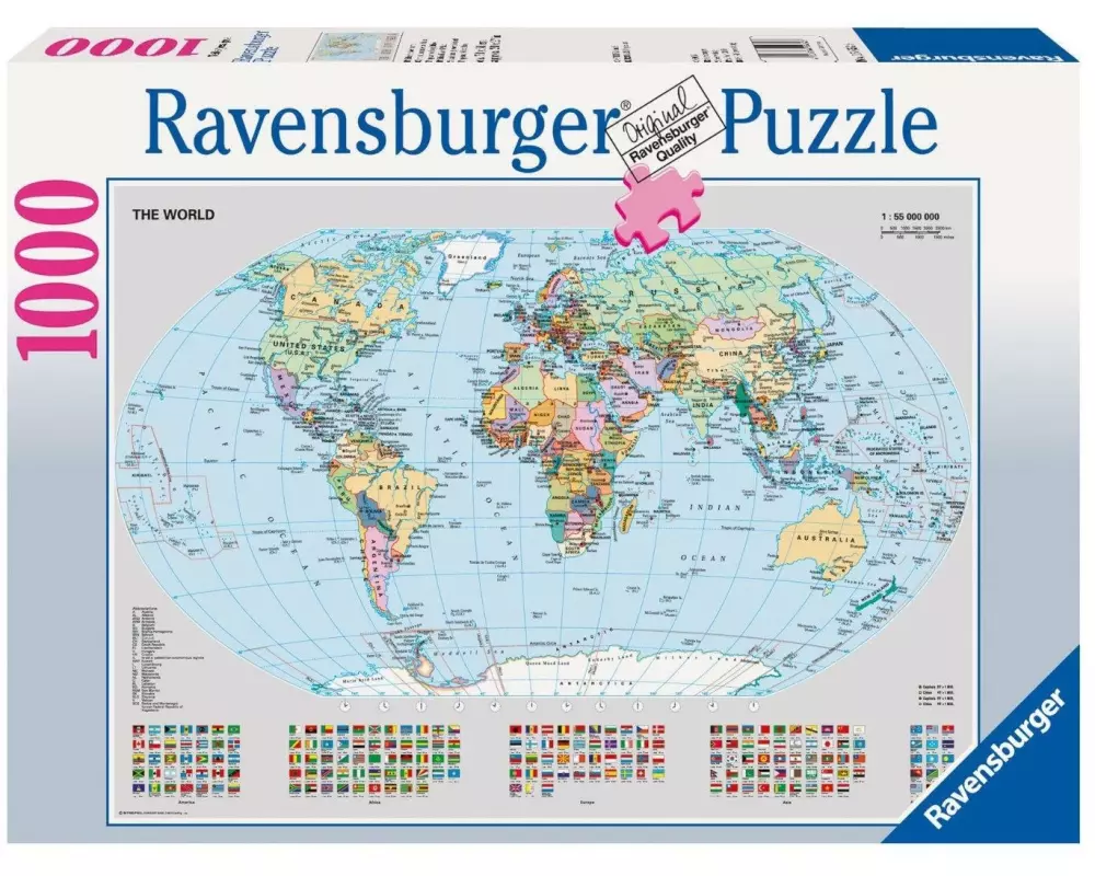 Ravensburger Puzzle Politische Weltkarte