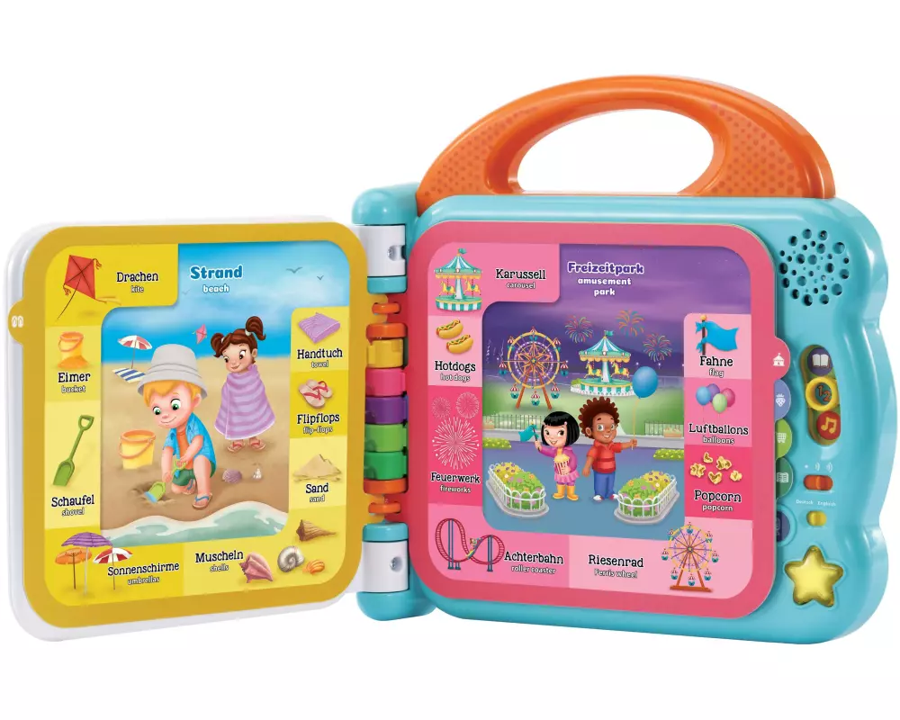 Vtech Beschäftigungsspielzeug Mein 100-Wörter-Buch: Orte DE / EN