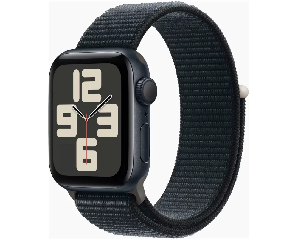 Apple Watch SE GPS 40mm Midnight Aluminium Case with Midnight Sport Loop