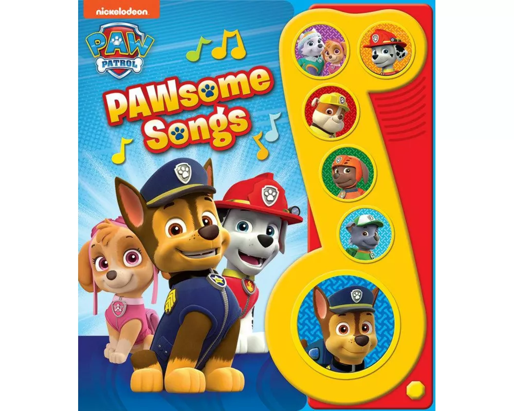 Nickelodeon PAW Patrol: PAWsome Songs Sound Book