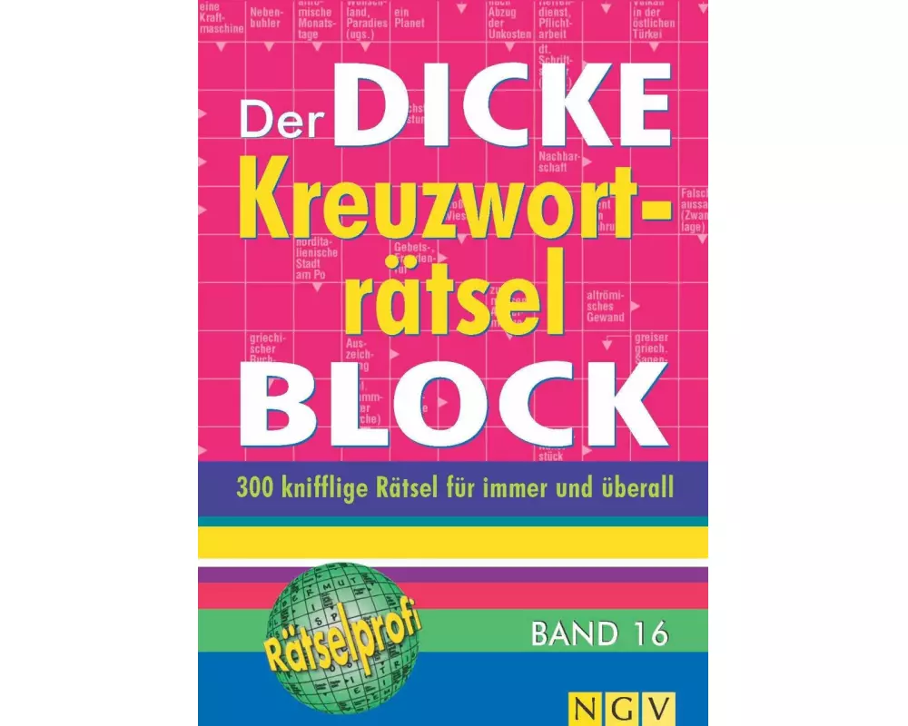 Der dicke Kreuzworträtsel-Block Band 16