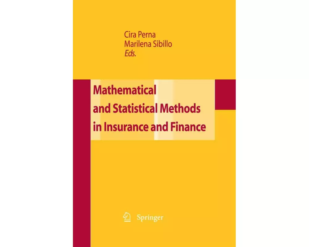 Mathematical and Statistical Methods for Insurance and Finance