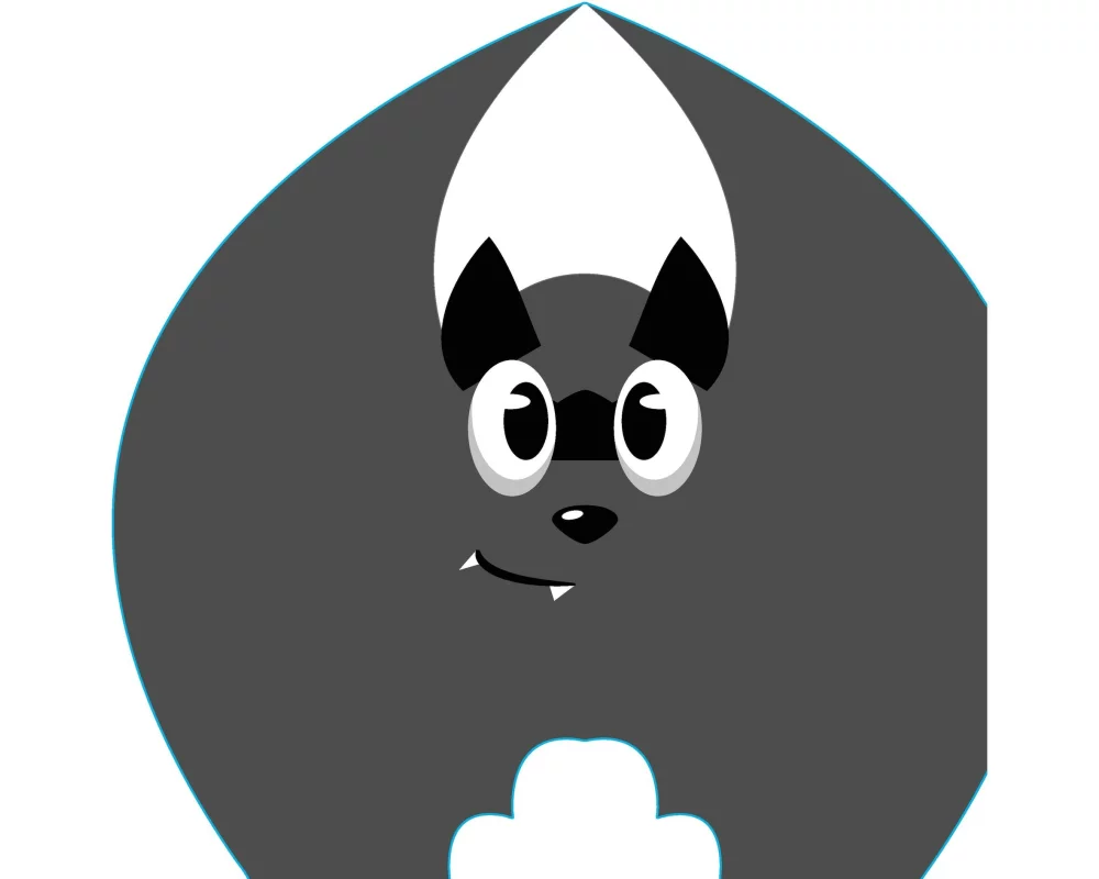 Paper + Design Servietten Cute bat 12 Stück