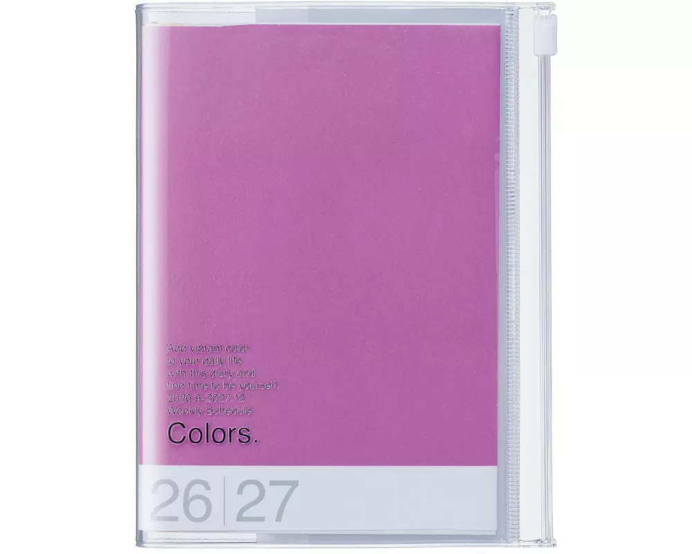MARK'S 2026/27 Diary A6 Colors // Purple