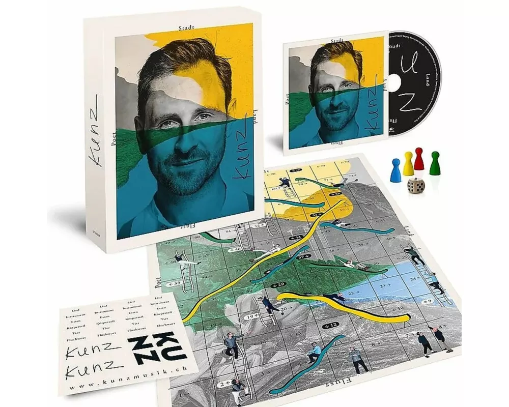 Stadt Land Fluss Poet (CD & Spielbox)