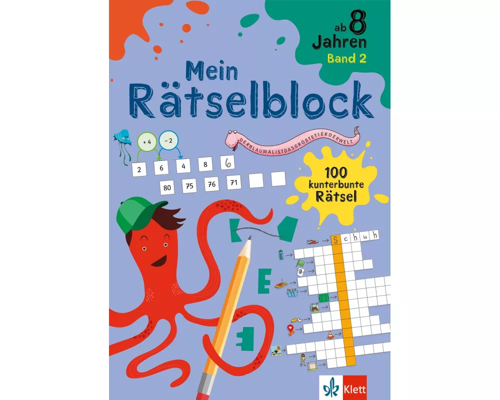 Klett Mein Rätselblock ab 8 Jahren Band 2