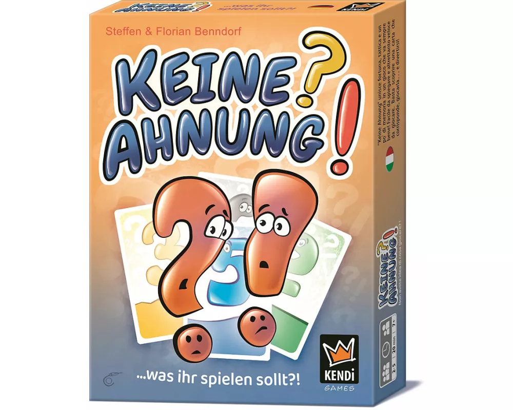 Keine Ahnung?! (d,e)