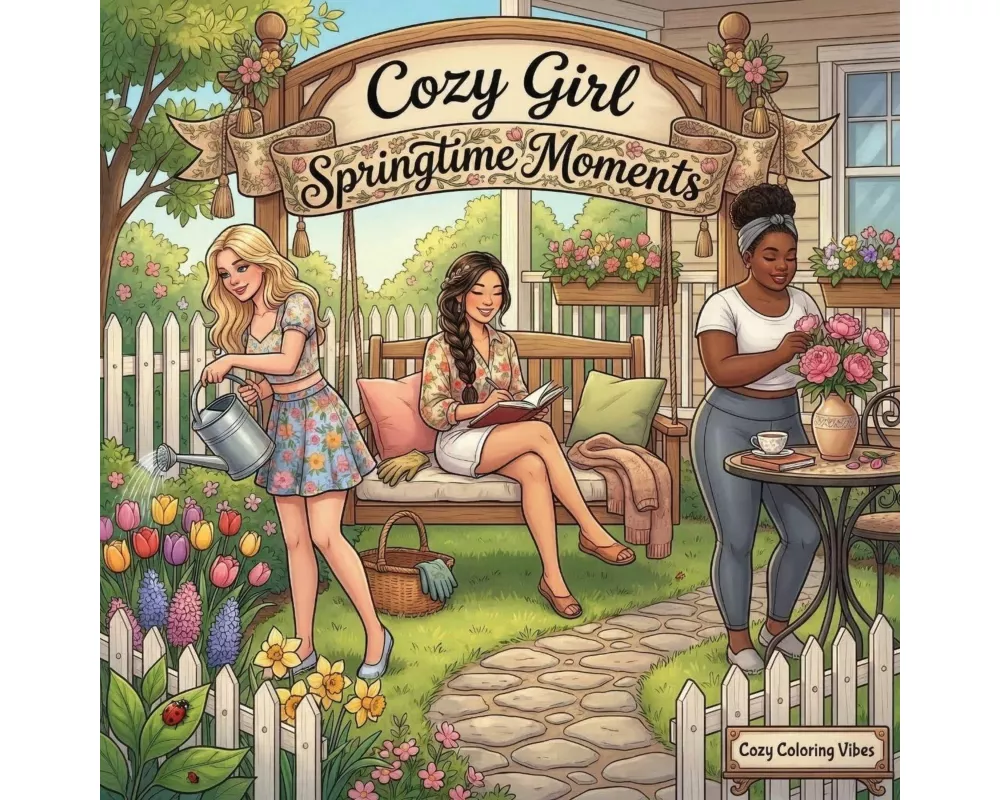 Cozy Girl Springtime Moments