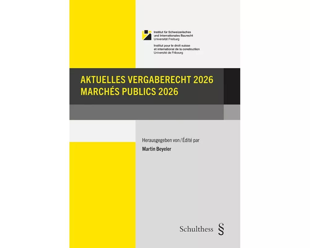 Aktuelles Vergaberecht 2026 / Marchés publics 2026