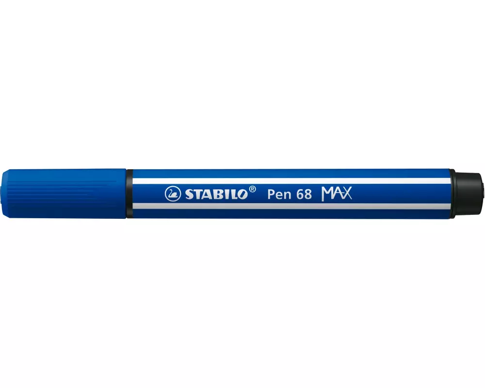 STABILO Filzstift Pen 68 MAX Ultramarinblau, 5 Stück