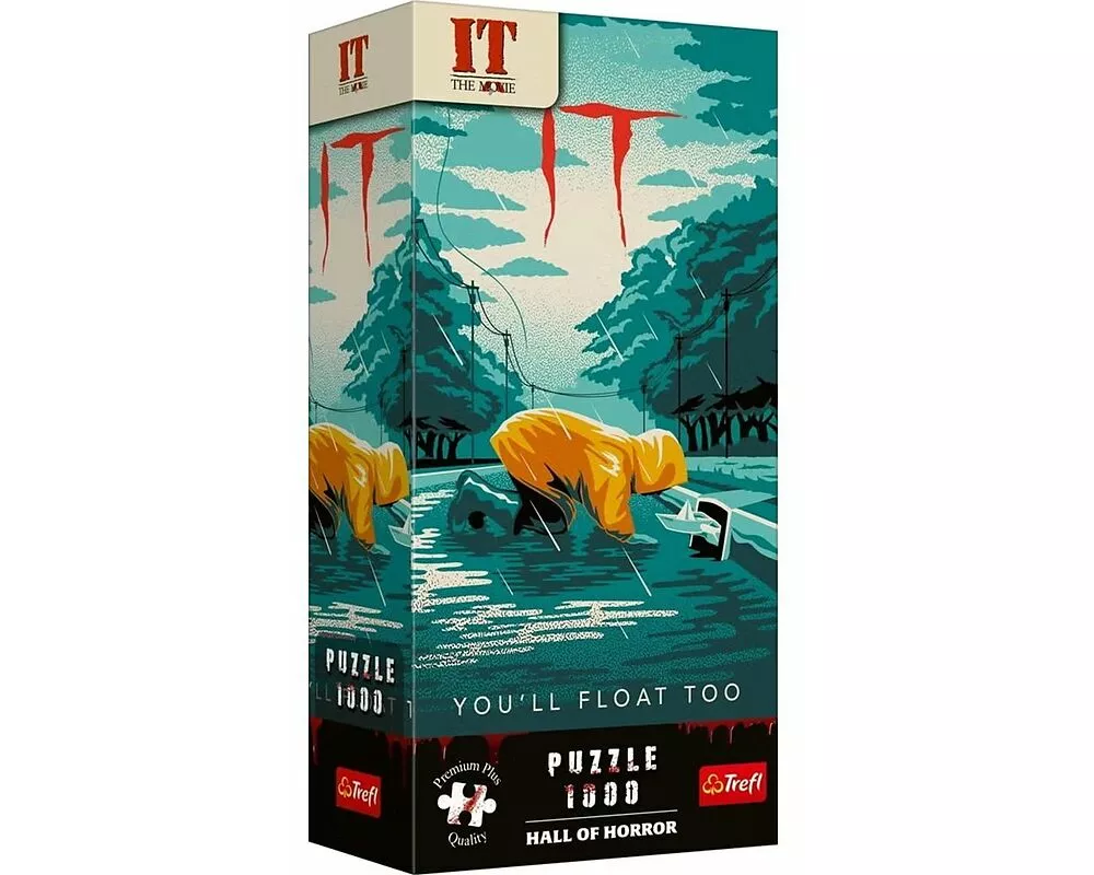 Puzzle Premium Plus 1000 – Limited Edtion Halloween - Horrorlegenden Horrorfilm ES