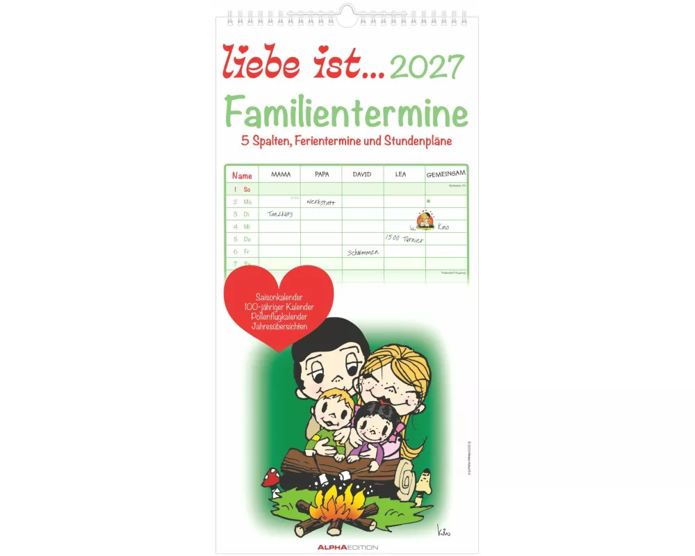 Liebe ist... Familientermine 2027
