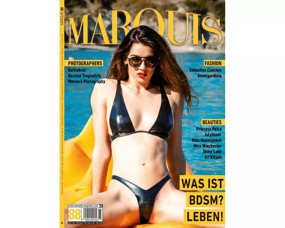MARQUIS Magazine No. 88 - Fetish, Fashion, Latex & Lifestyle -- Deutsche Ausgabe