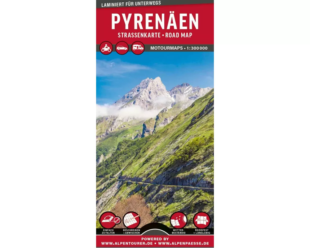MoTourMaps Pyrenäen (Frankreich - Spanien) 1:300.000