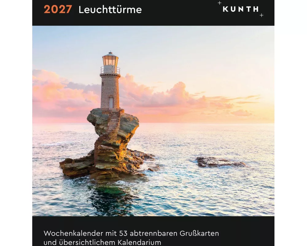 Leuchttürme - KUNTH Postkartenkalender 2027