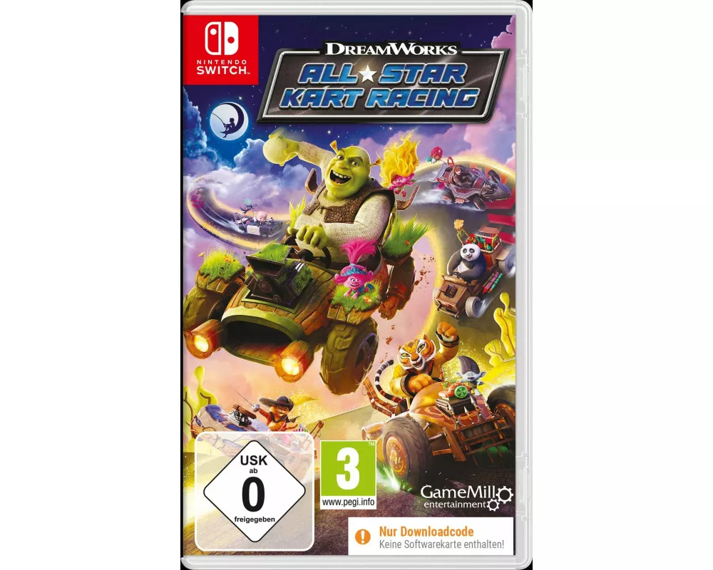Dreamworks All-Star KartRacing (Code in Box - Nintendo Switch)