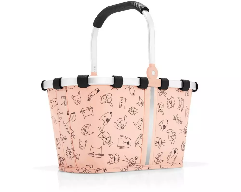 Reisenthel Einkaufskorb XS Kids Cats and Dogs Rosa