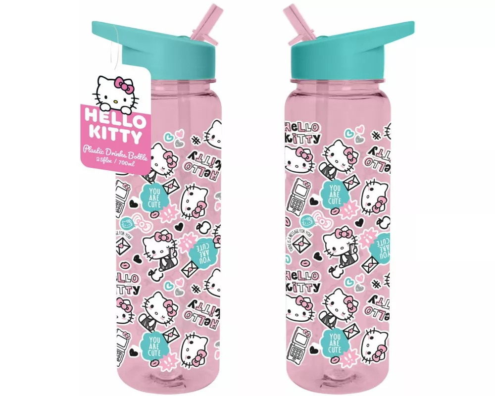 Hello Kitty (insta Cuteness) Plastic Drinks Bottle