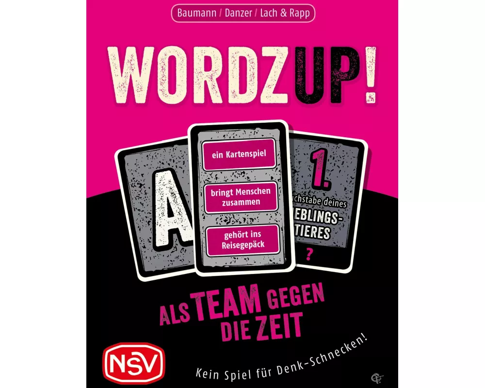 WORDZ UP! Als Team gegen die Zeit - Nichts für Denk-Schnecken :-)
