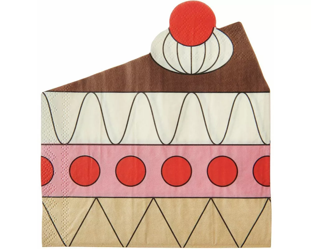 Serviette Tortenstück, FSC MIX