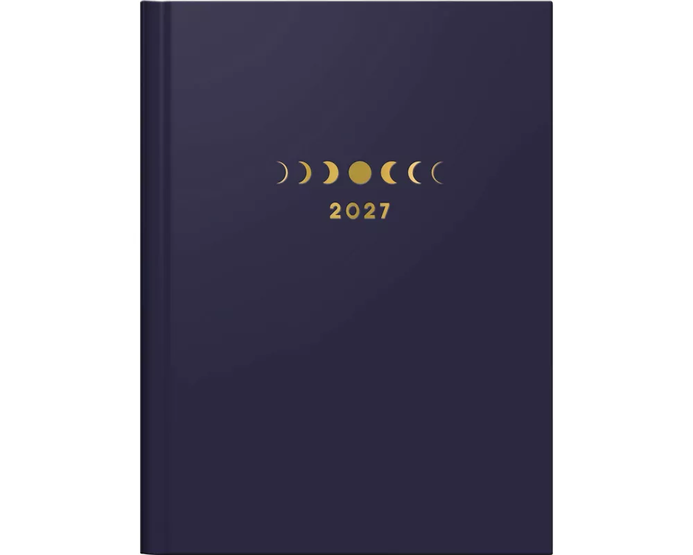 rido/idé 7013607017 Taschenkalender Premium Young Line Mini 2027 "Moon" A6, Papier