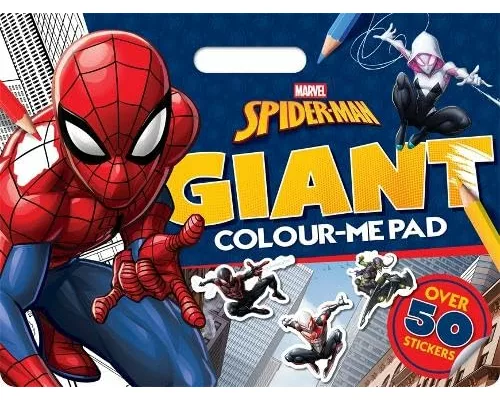 Marvel Spider-Man: Giant Colour-Me Pad