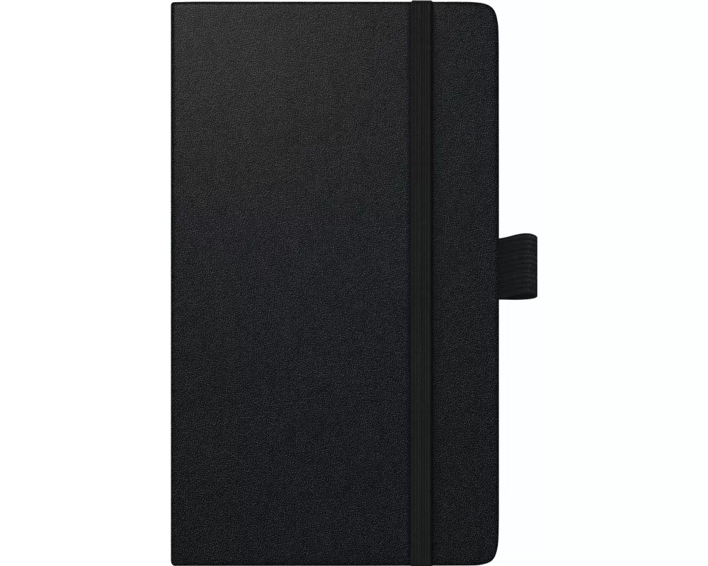 BRUNNEN 1075666907 Taschenkalender Kompagnon Mod. 756 66 2027 A6, Kunststoff, schwarz