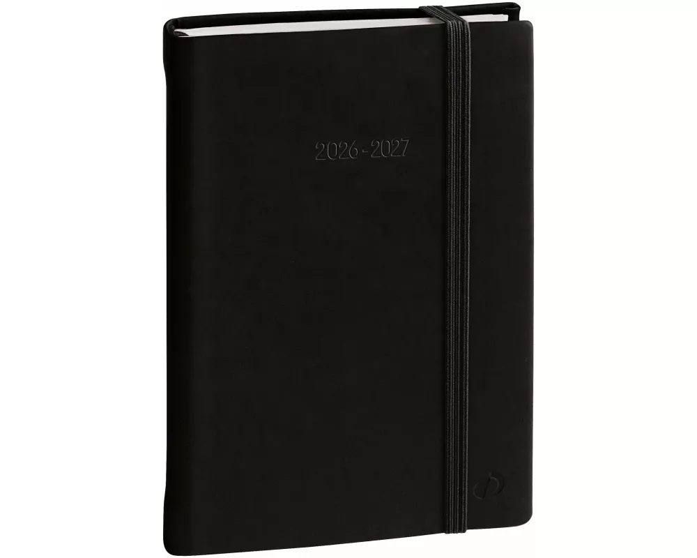 Schülerkalender FORUM Silk schwarz 2026 / 2027