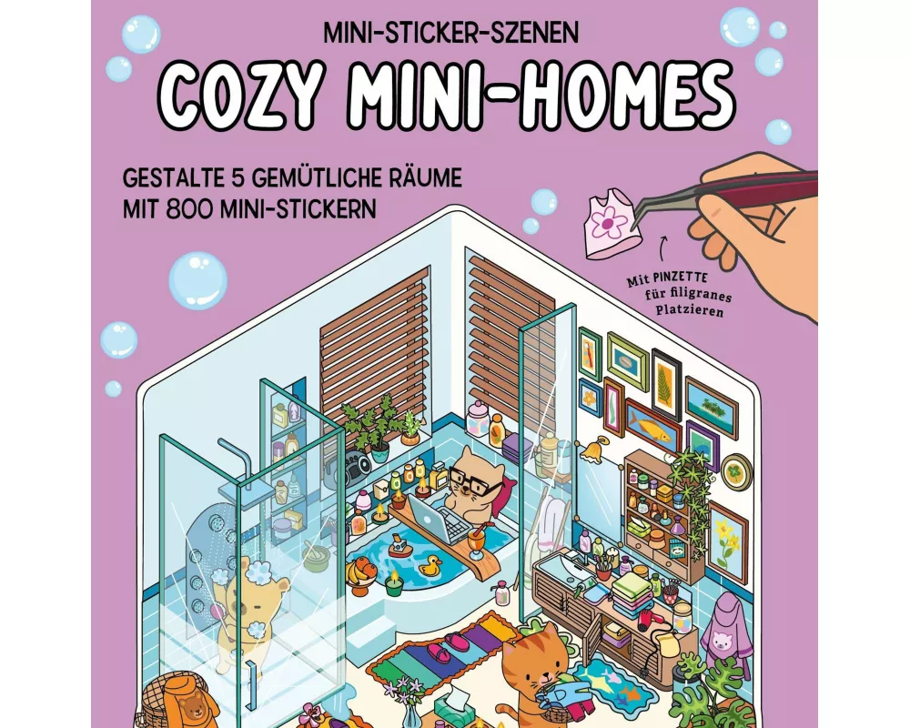 Mini-Sticker-Szenen - Cozy Mini-Homes