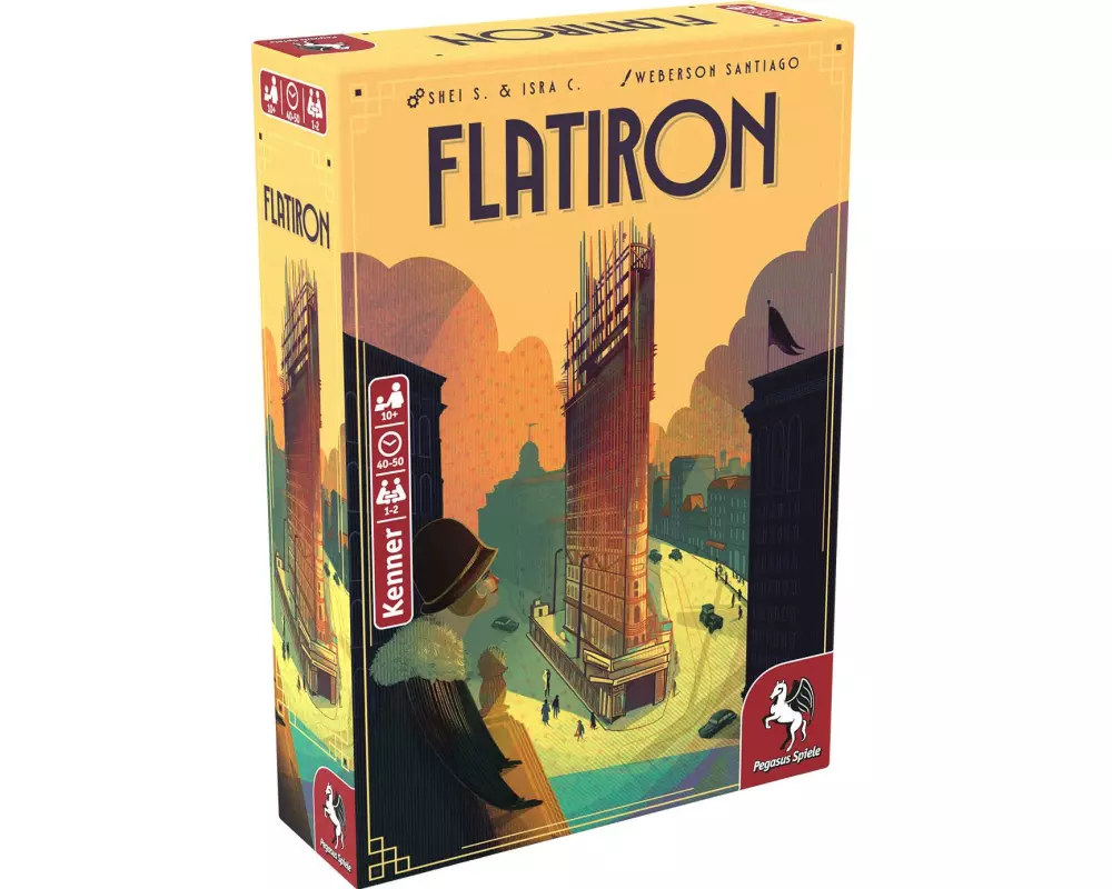 Pegasus Spiele Kennerspiel Flatiron -DE-