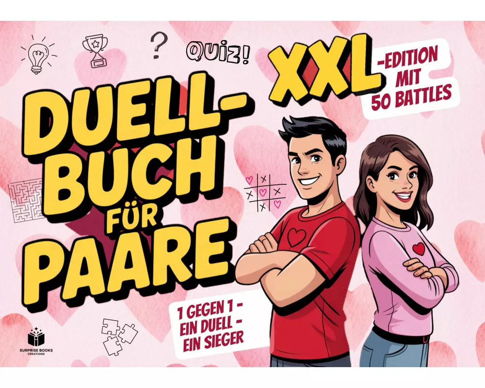 Das Duell-Buch für Paare - XXL Edition mit 50 Battles