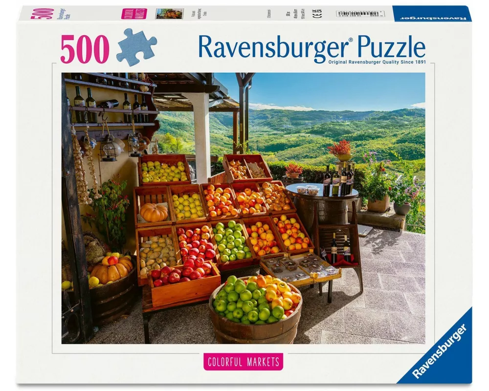 Erwachsenenpuzzle 500 Teile - Obst- und Gemüsemarkt, Kroatien