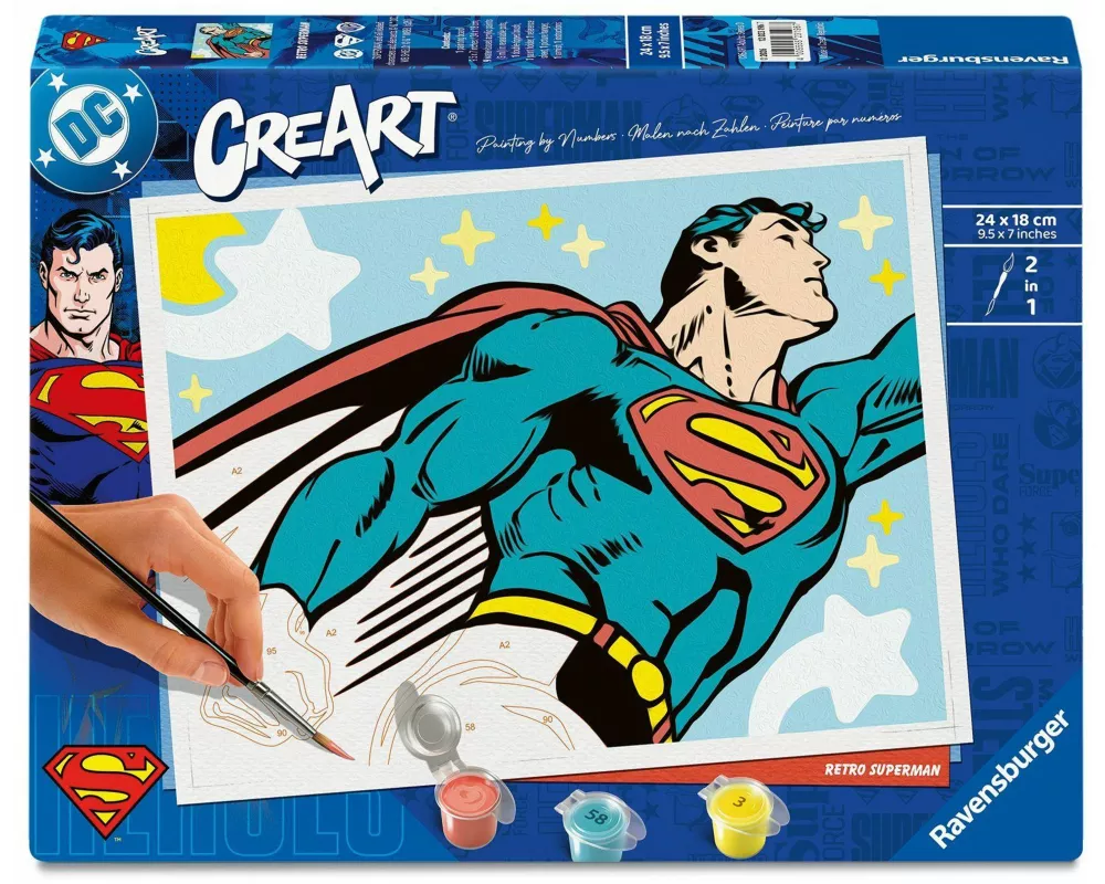 CreArt Adults Trend DC Comics - Retro Superman