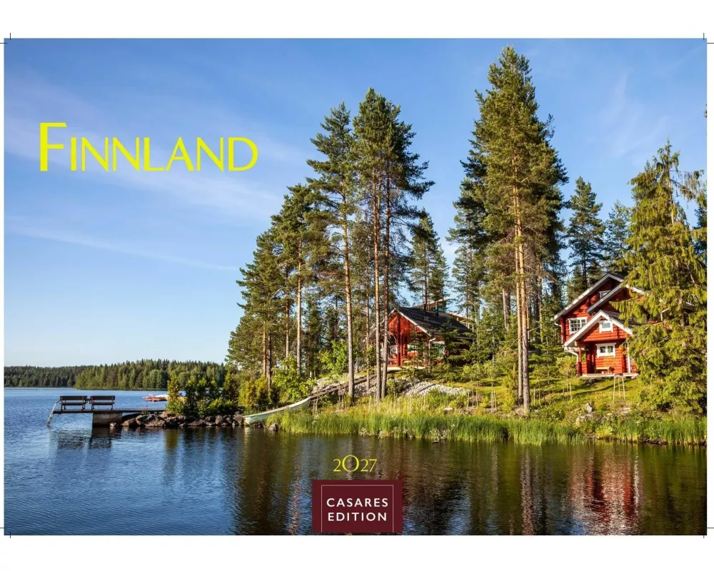 Finnland Kalender 2027 - Wandkalender | Fotokalender Nordeuropa 35x50cm Grosses Format - mit beeindruckenden Naturaufnahmen aus Finnland