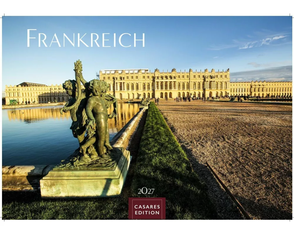 Frankreich Kalender 2027 - Wandkalender | Fotokalender Frankreich 35x50cm Grosses Format - 12 beeindruckende Highlights von der Schönheit Frankreichs