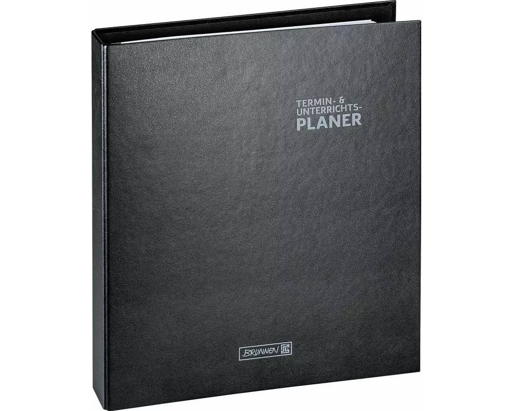Ringbuch-Kalender mit Einlage 2026/2027 | A4+, Kunststoff, schwarz