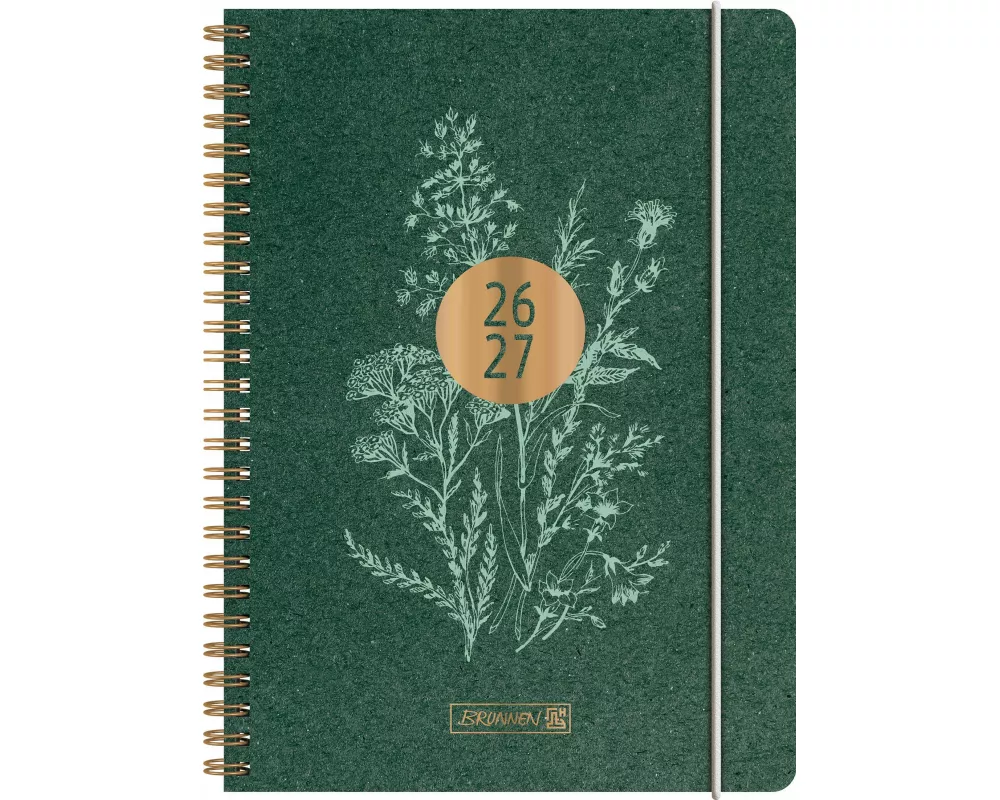 Schülerkalender 2026/2027 "Botanical" | A5, Karton