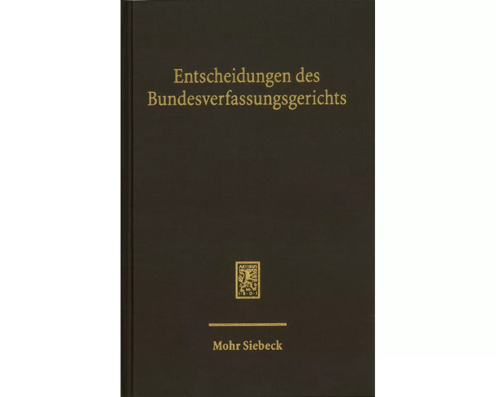 Entscheidungen des Bundesverfassungsgerichts (BVerfGE)