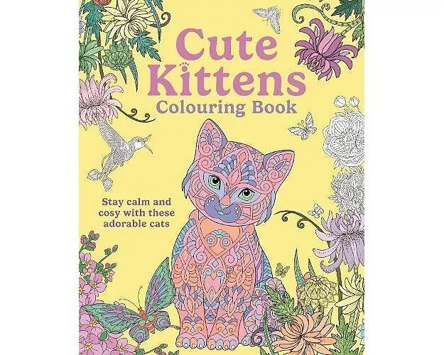 Cute Kittens Colouring Book