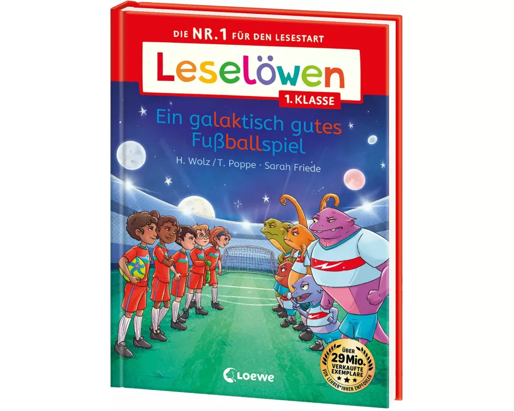 Leselöwen 1. Klasse - Ein galaktisch gutes Fußballspiel