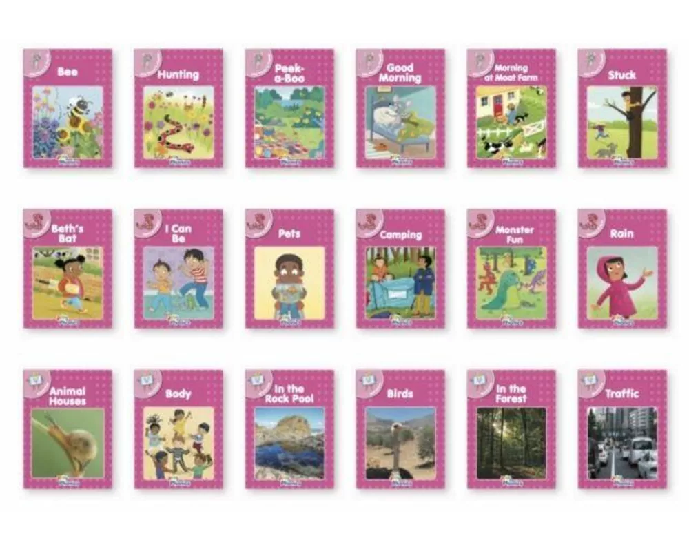 Jolly Phonics Pink Readers Complete Set
