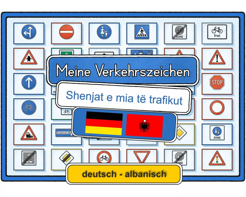 Meine Verkehrszeichen Lernkarten