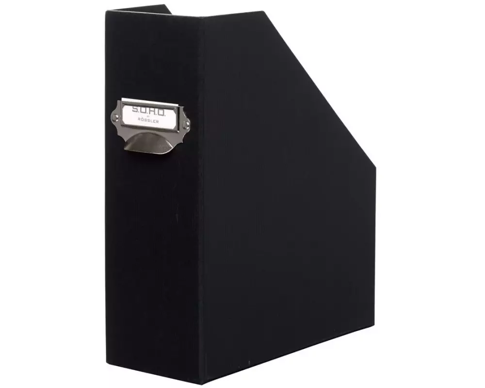 Rössler Stehsammler S.O.H.O. Schwarz A4 Schwarz