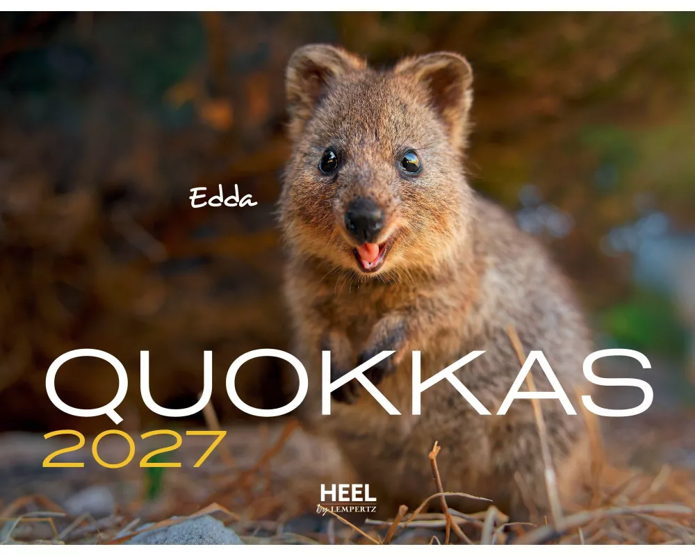 Quokkas 2027 Eintragkalender