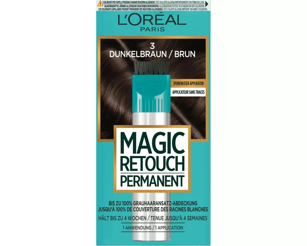 L'Oréal Paris Magic Retouch Permanent 2 Schwarz 1 Stück