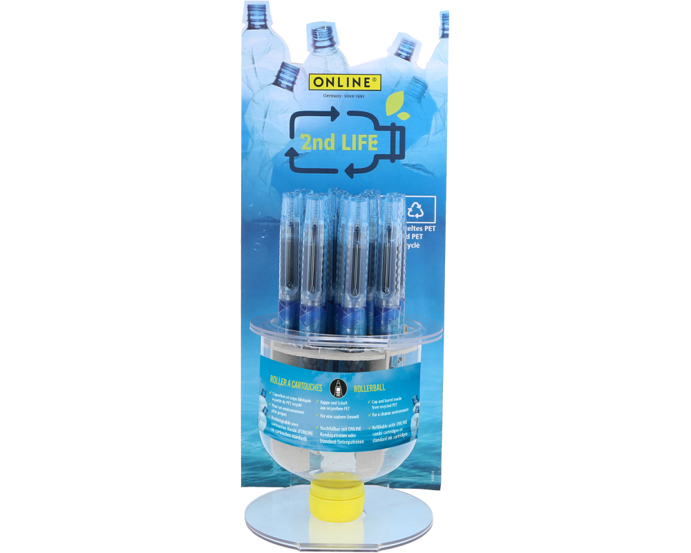 ONLINE Thekendisplay Rollerball 54203/12 2nd Life 12 Stück