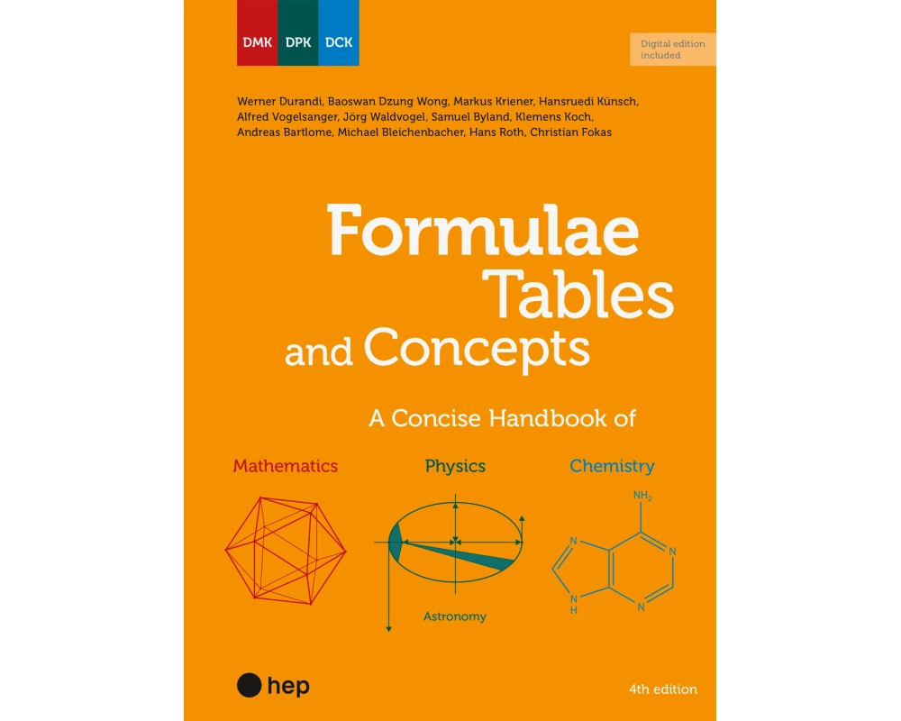 Formulae Tables and Concepts (Print includes E-Book Edubase)
